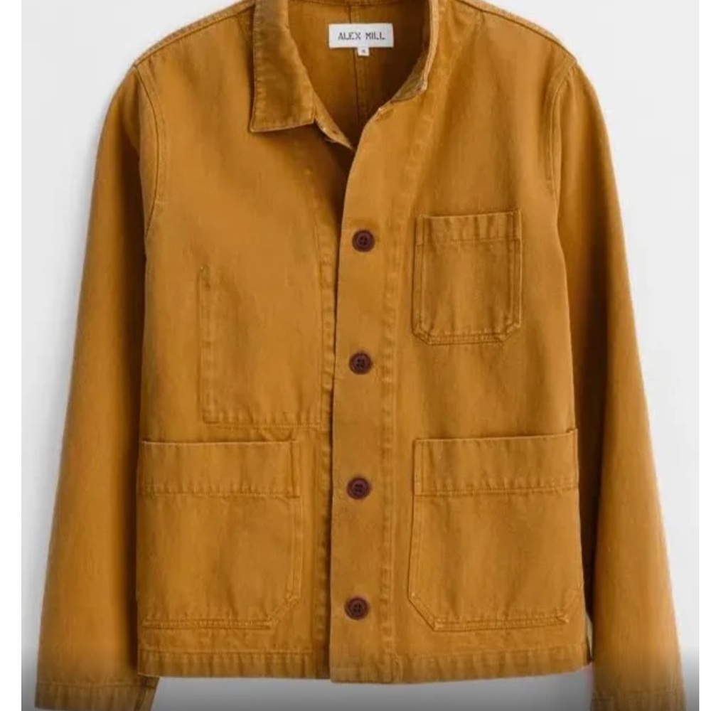 Alex Mill Britt Work Jacket Tan Size XL